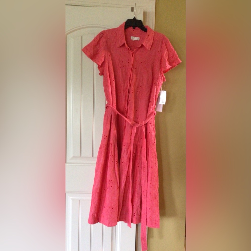 🆕RACHEL PARCELL MIDI DRESS (Sz L)